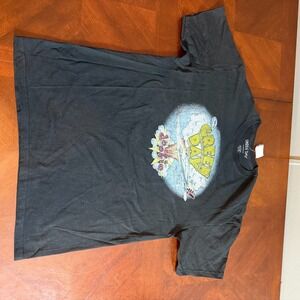 Green Day Dookie Graphic‎ Band T-Shirt Size L Black Rock Punk Tee 2011 Tour